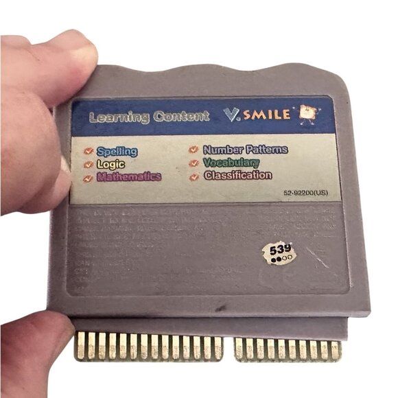 Disney Aladdin Wonders Of The World Vtech VSmile Learning Game Cartridge VGC - Picture 3 of 3